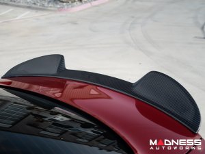 Alfa Romeo Giulia Trunk Spoiler - Carbon Fiber - GTA Style